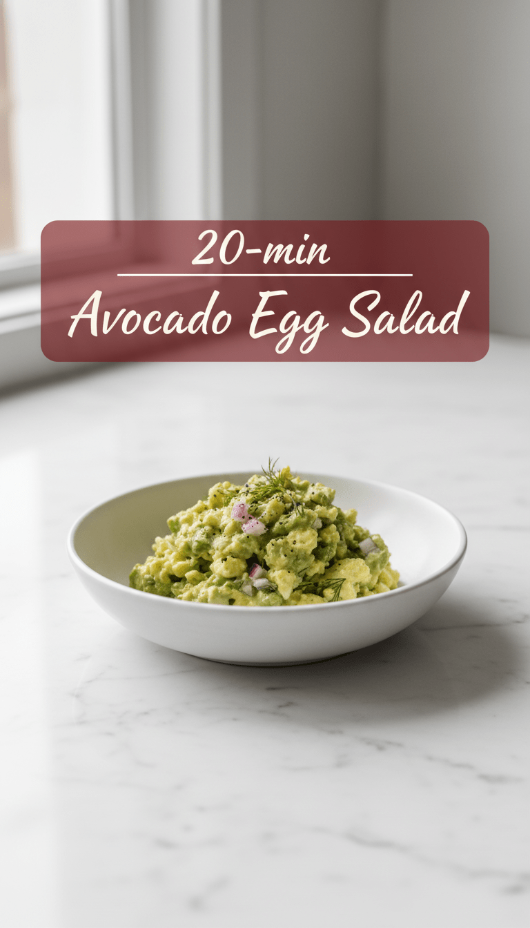 Avocado Egg Salad Recipe