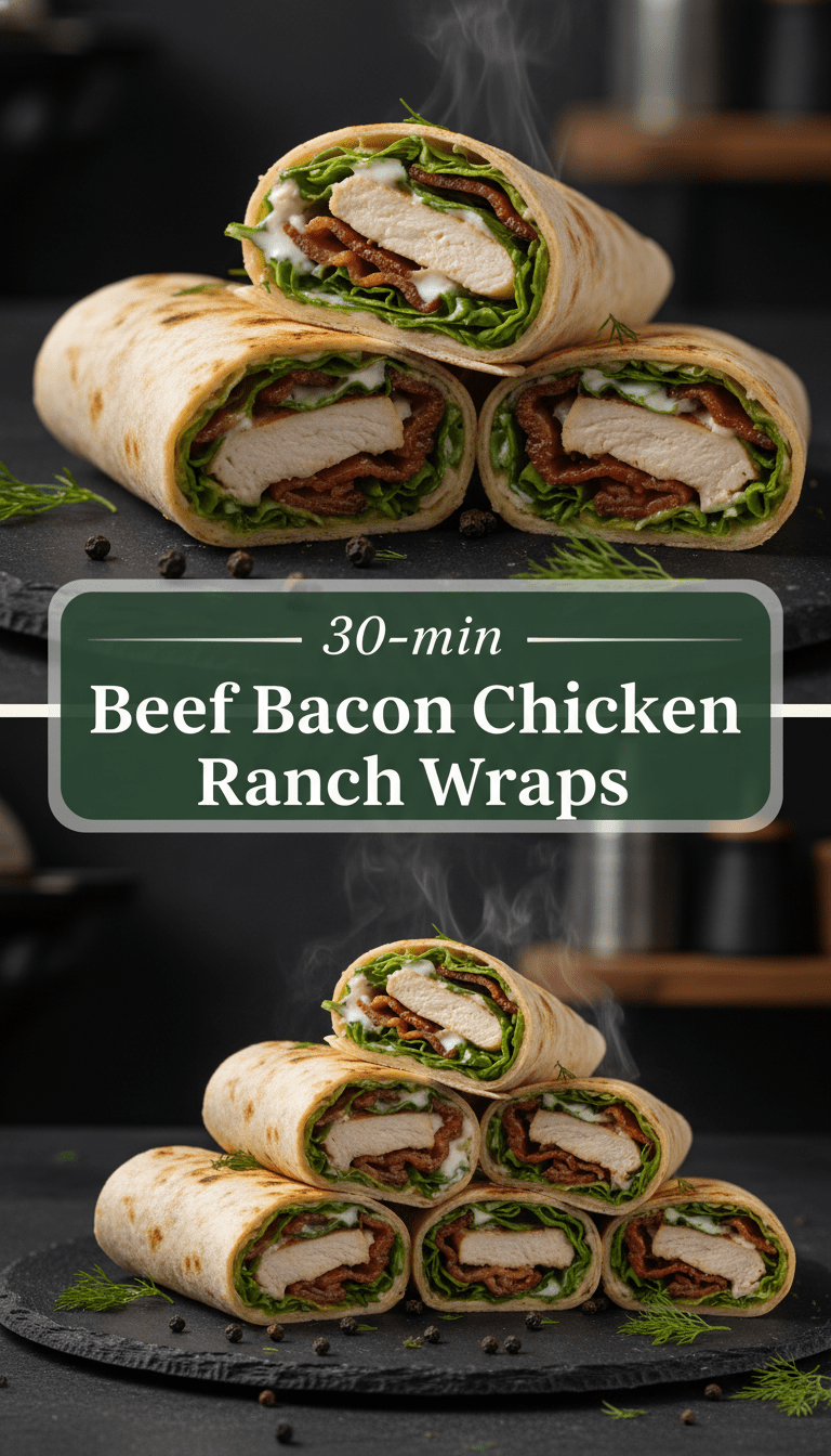 Bacon Ranch Wrap Recipe