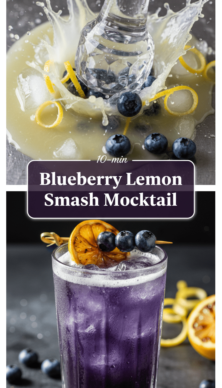 Lemon Smash Mocktail Recipe