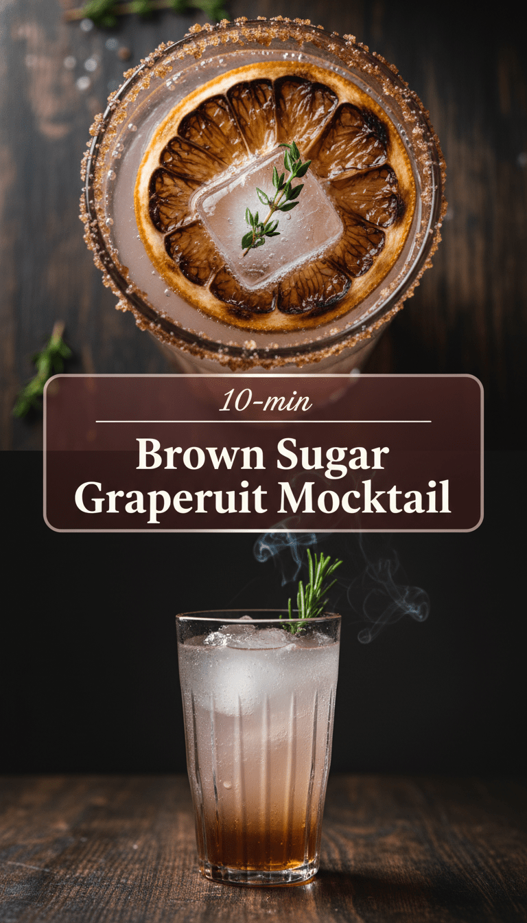 Grapefruit Spritz Mocktail Recipe