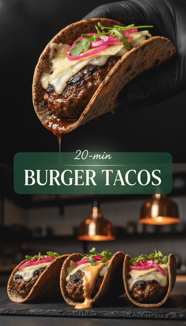 Burger Tacos Recipe