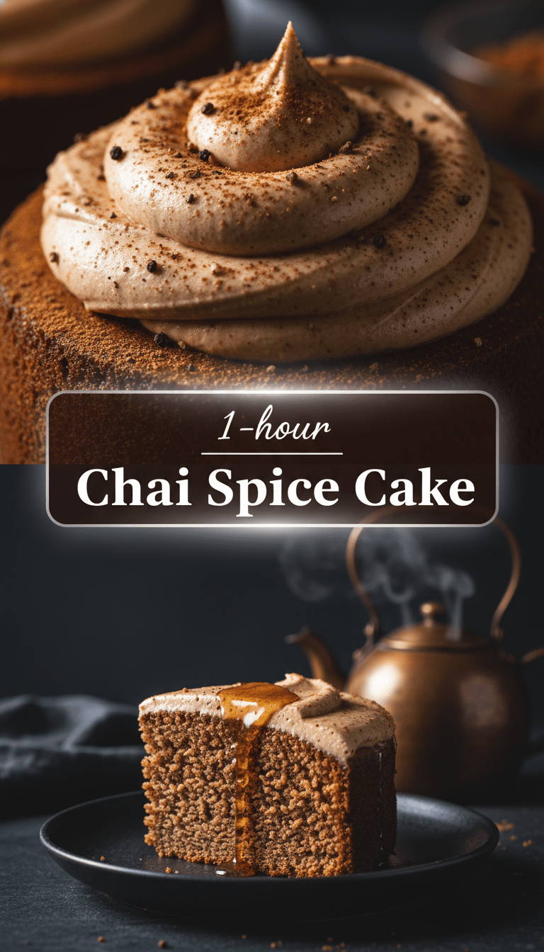 Chai Spice Cake Recipe