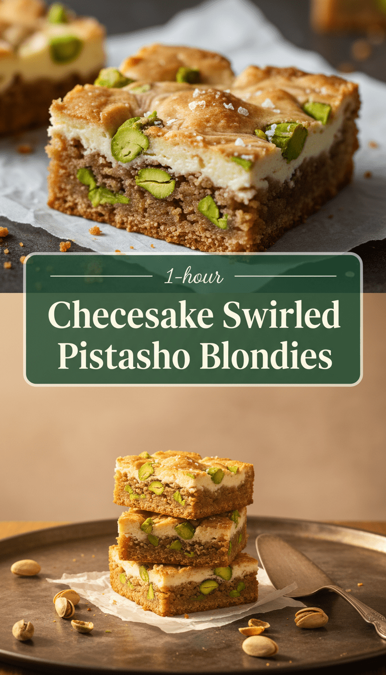 Pistachio Blondes Recipe