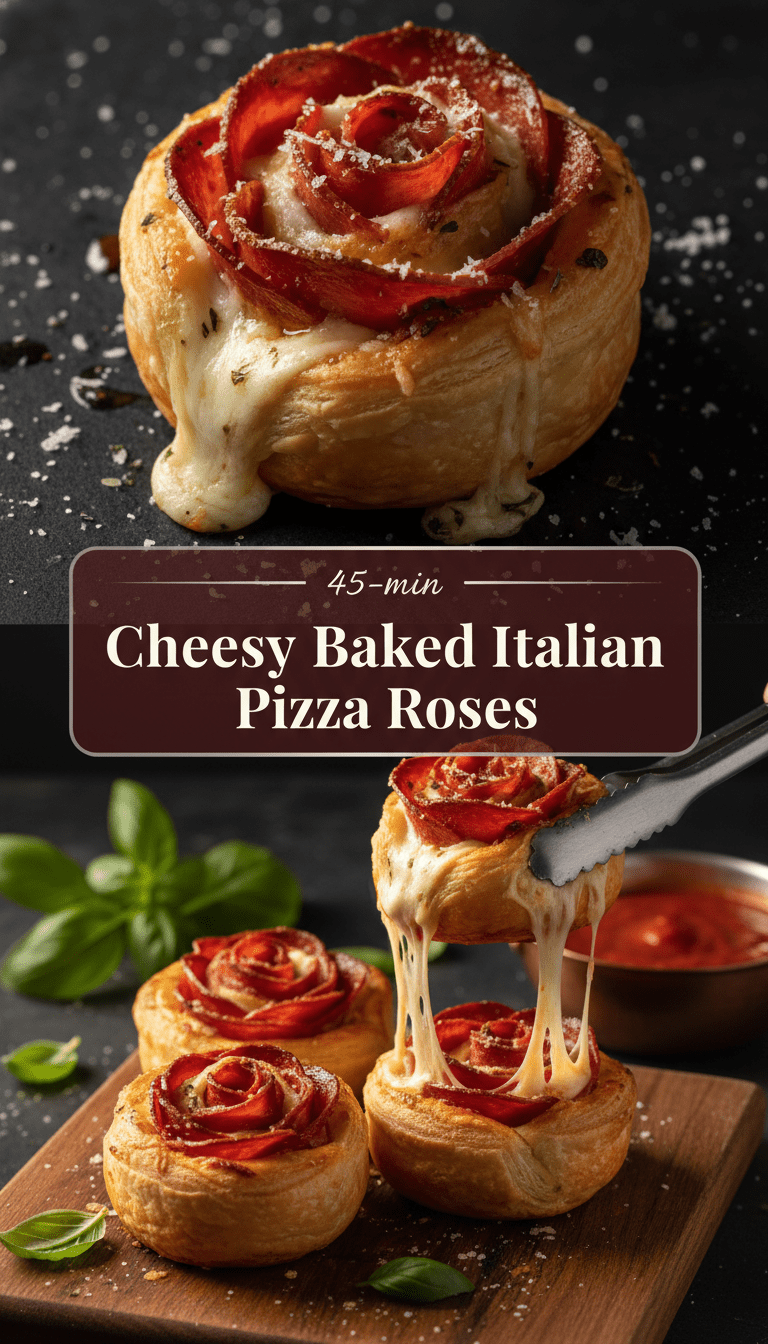 Italian Pizza Rose Recipe