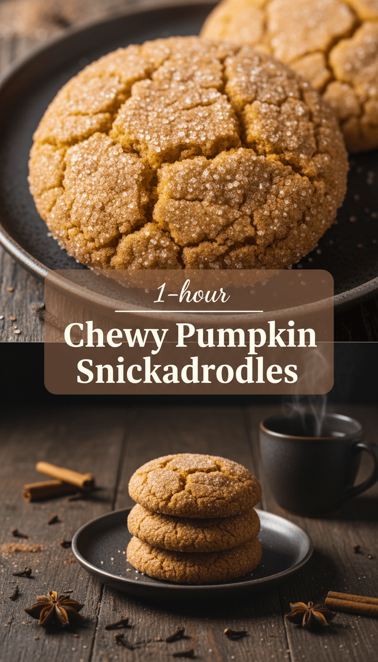 Pumpkin Snickerdoodles Recipe