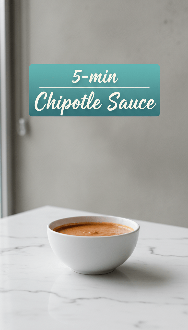 Chipotle Sauce Recipe