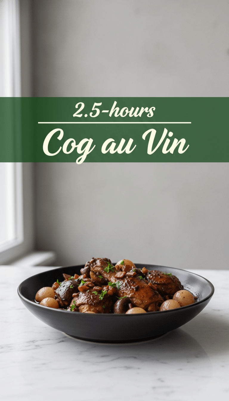Coq au vin Recipe