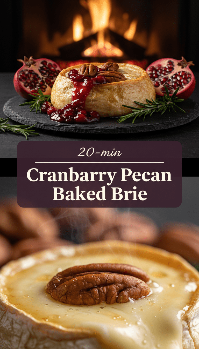 Pecan Baked Brie Recipe