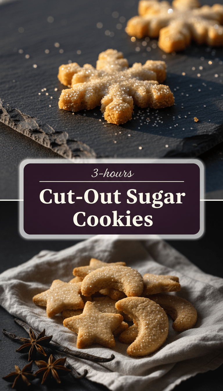 Cut out Sugar Cookies Recipe