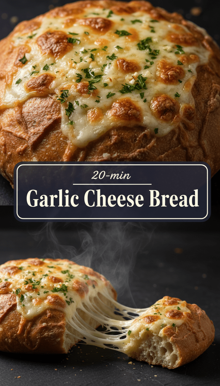 Garlic Cheese Bread Recipe