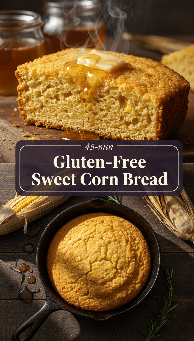 Sweet Corn Bread Recipe
