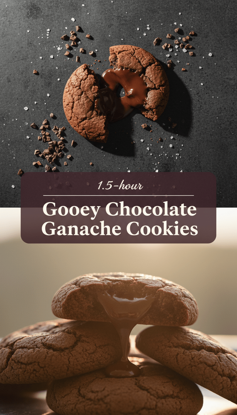 Chocolate Ganache Cookies Recipe