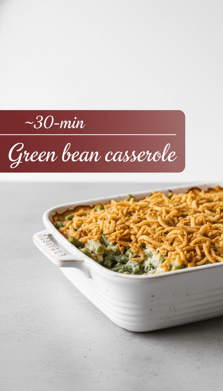 Green Bean Casserole Recipe