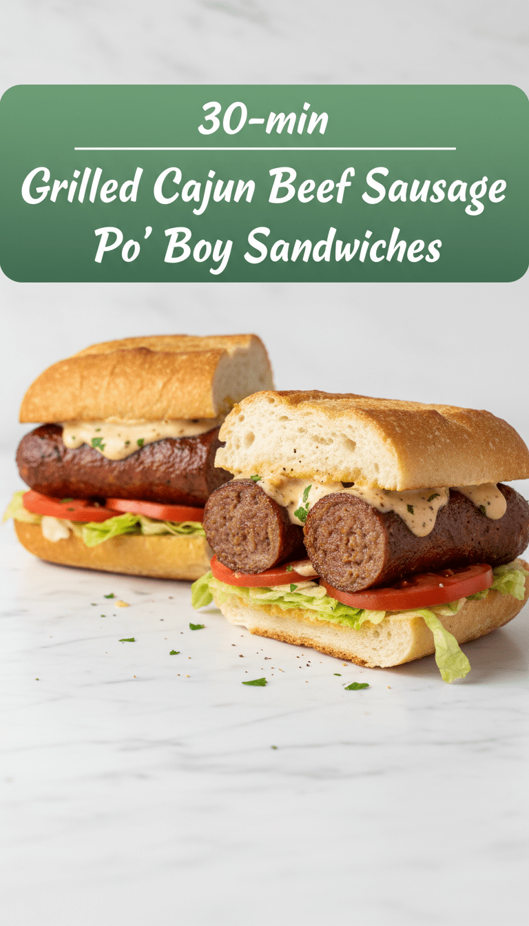 Cajun Beef Sandwiches Recipe