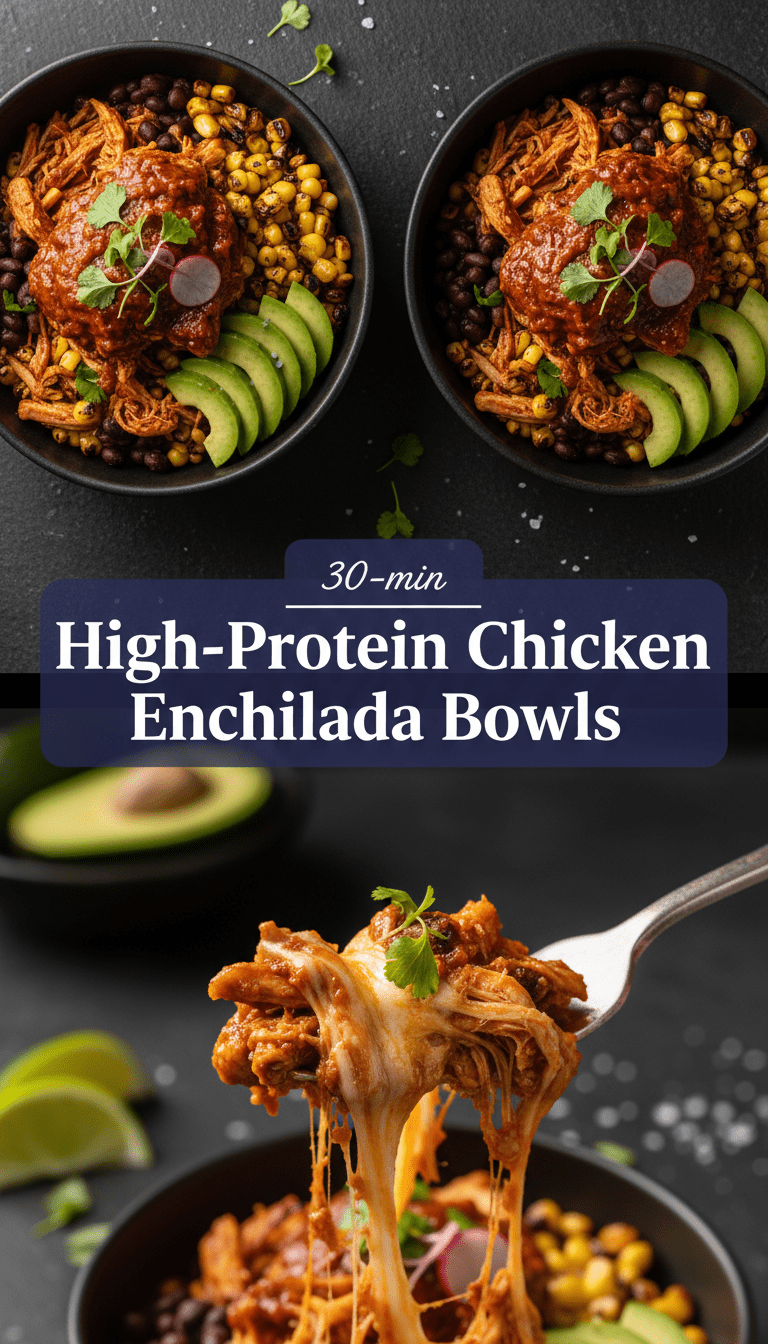 Chicken Enchilada Bowl Recipe