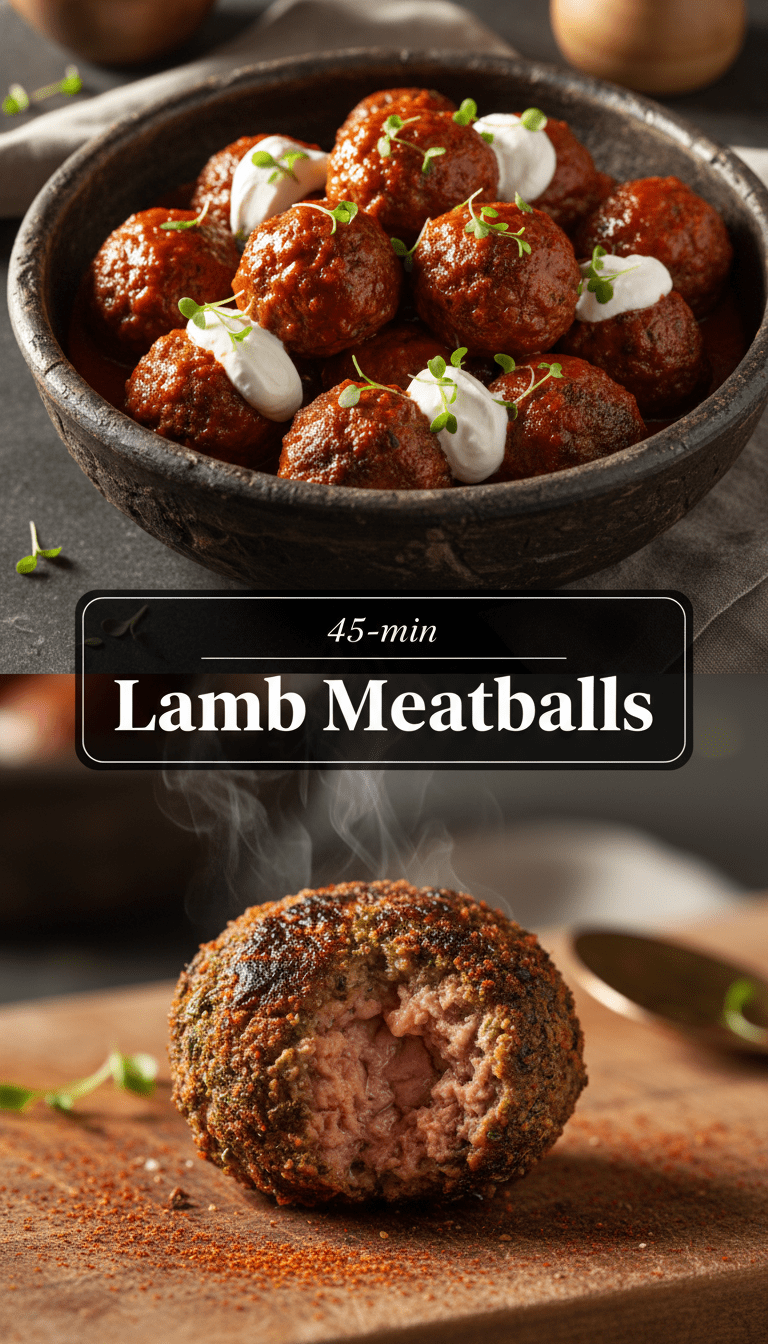 Lamb Meatball Recipe