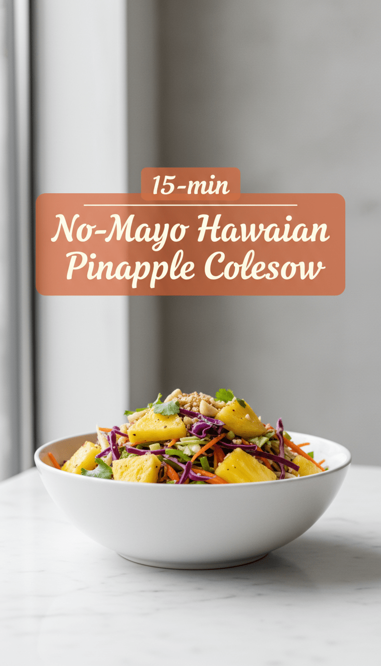 Pineapple Coleslaw Recipe