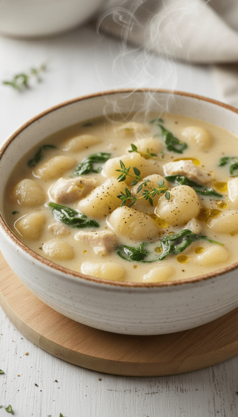 Gnocchi Soup Recipe