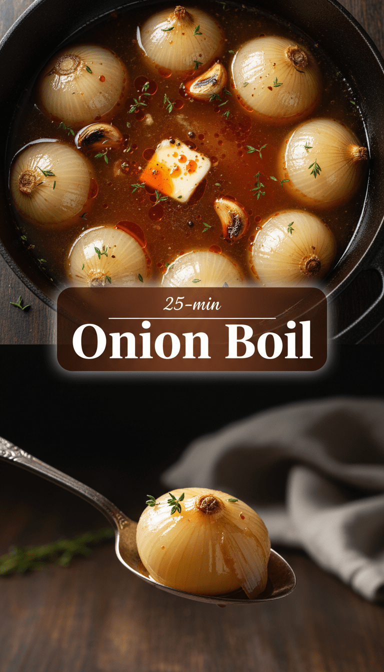 Onion Boil Recipe