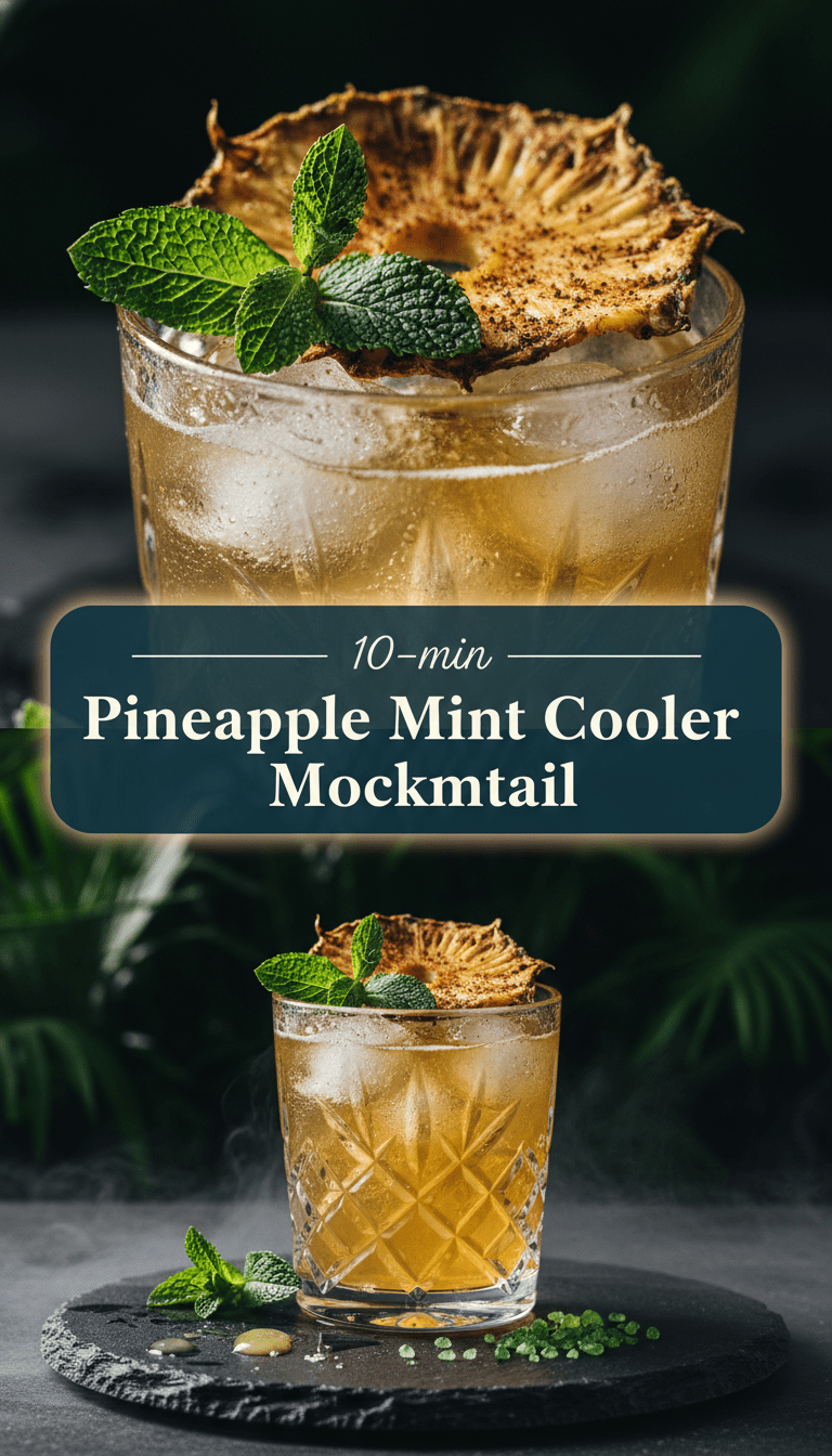 Pineapple Mint Cooler