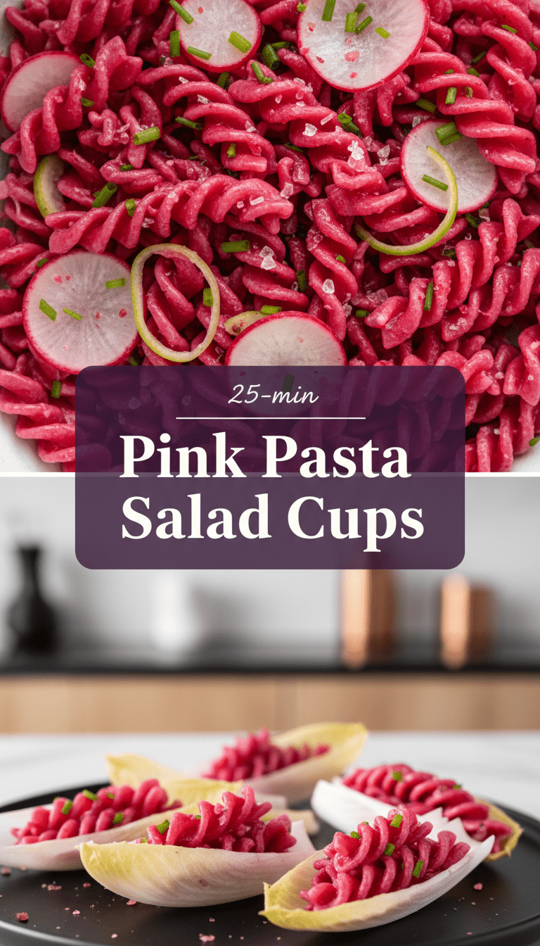 Pink Pasta Salad Recipe