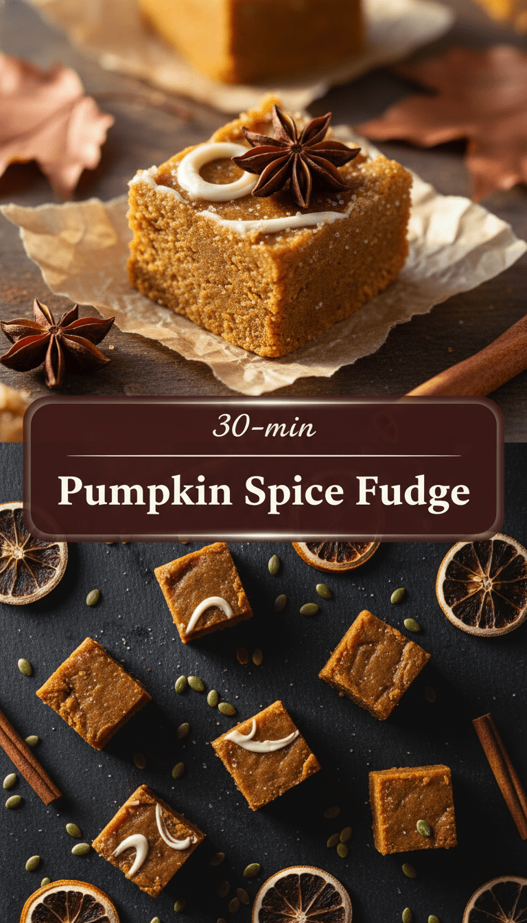 Pumpkin Spice Fudge Recipe
