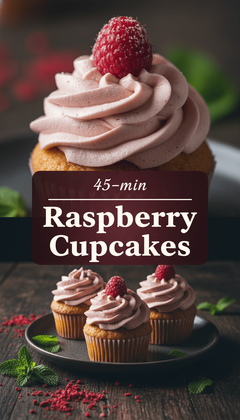 Raspberry Cupcake Recipe