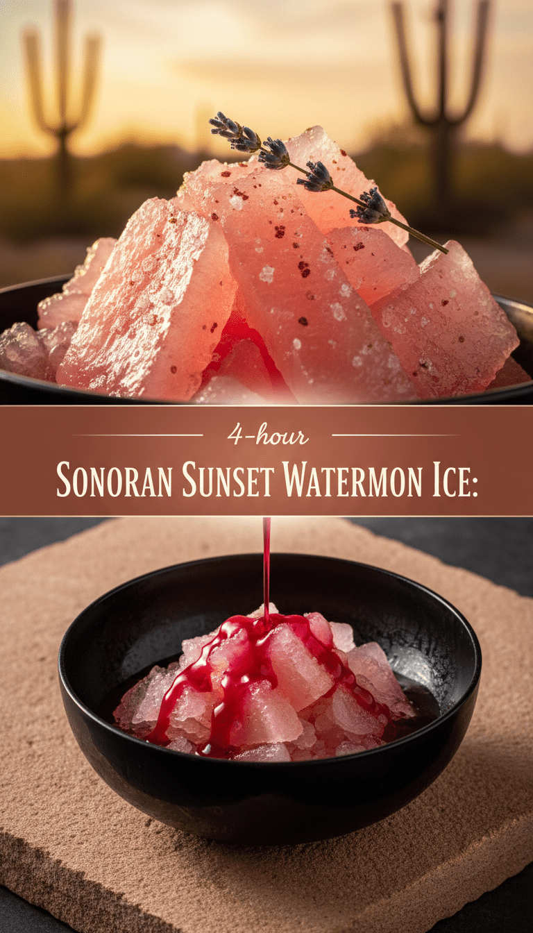Sonoran Watermelon Ice Recipe