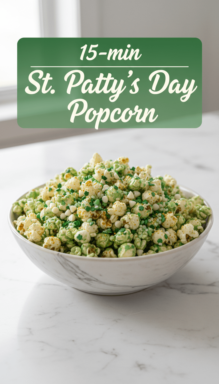 St. Patty Day Popcorn Recipe