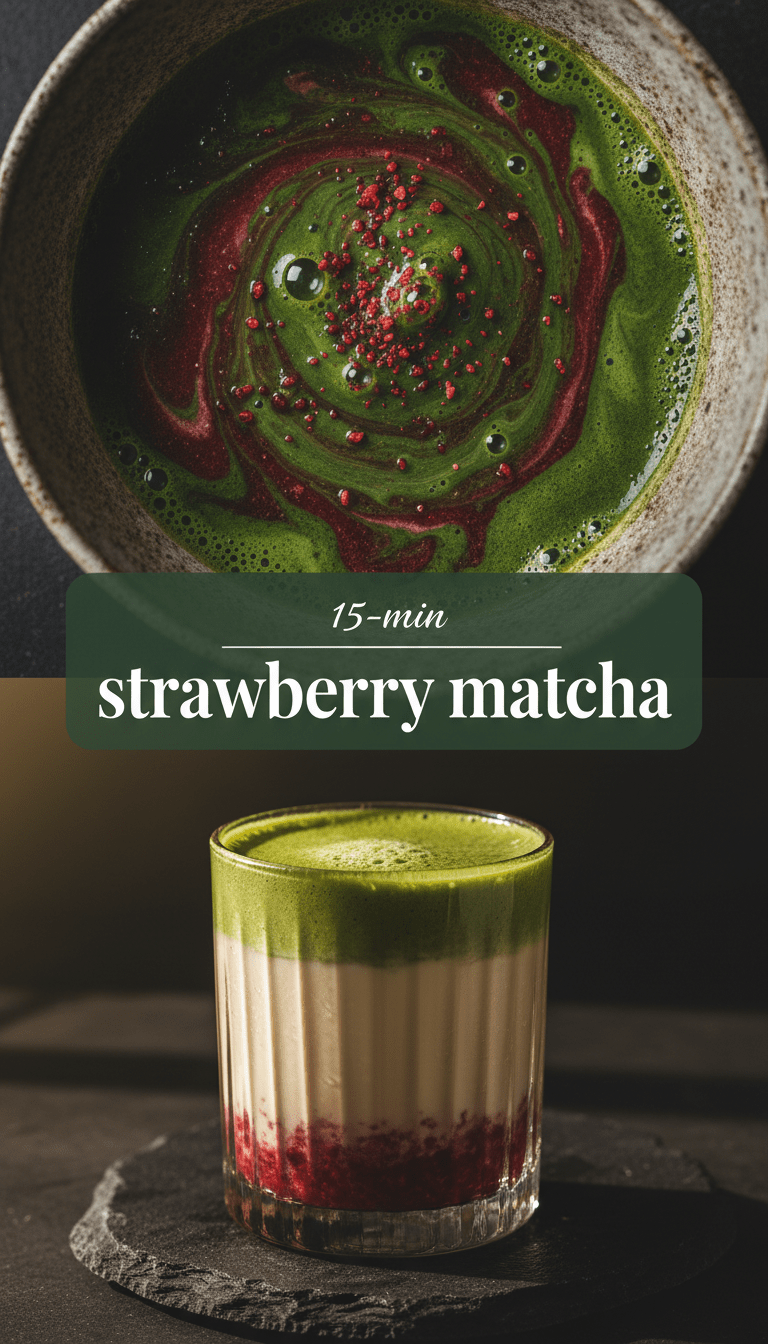Strawberry Matcha Recipe