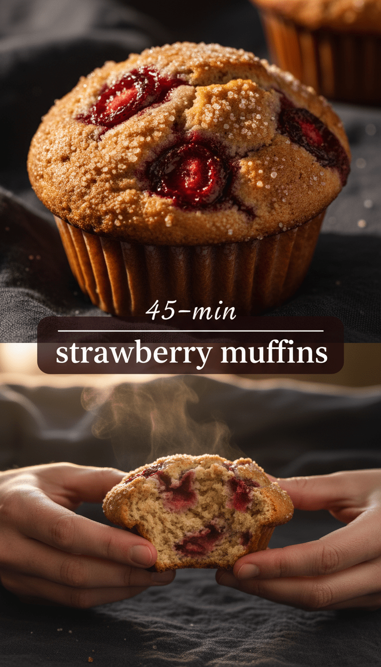 Strawberry Muffin Recipe