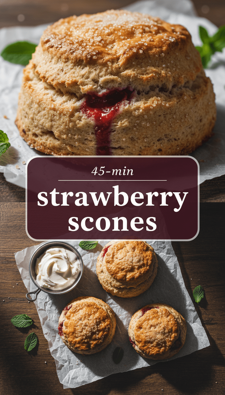 Strawberry Scones Recipe
