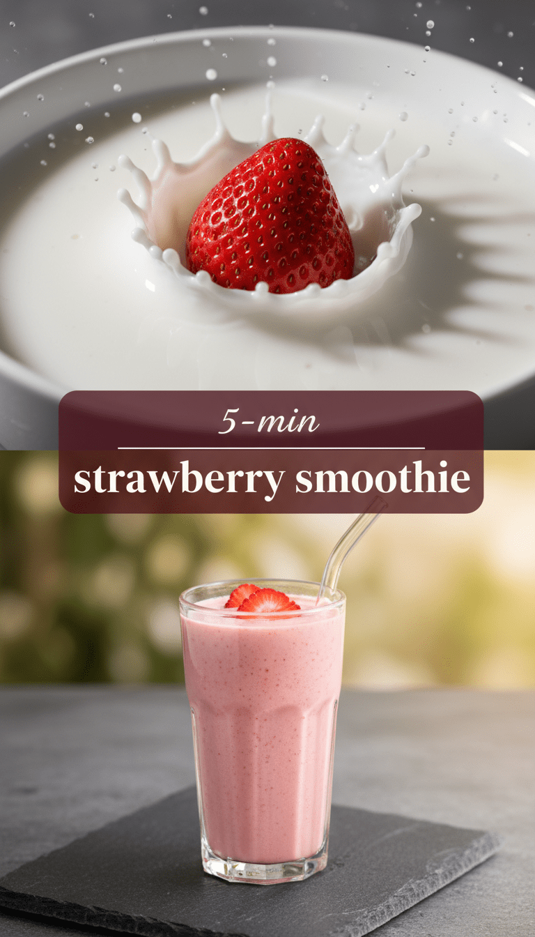 Strawberry Smoothie Recipe