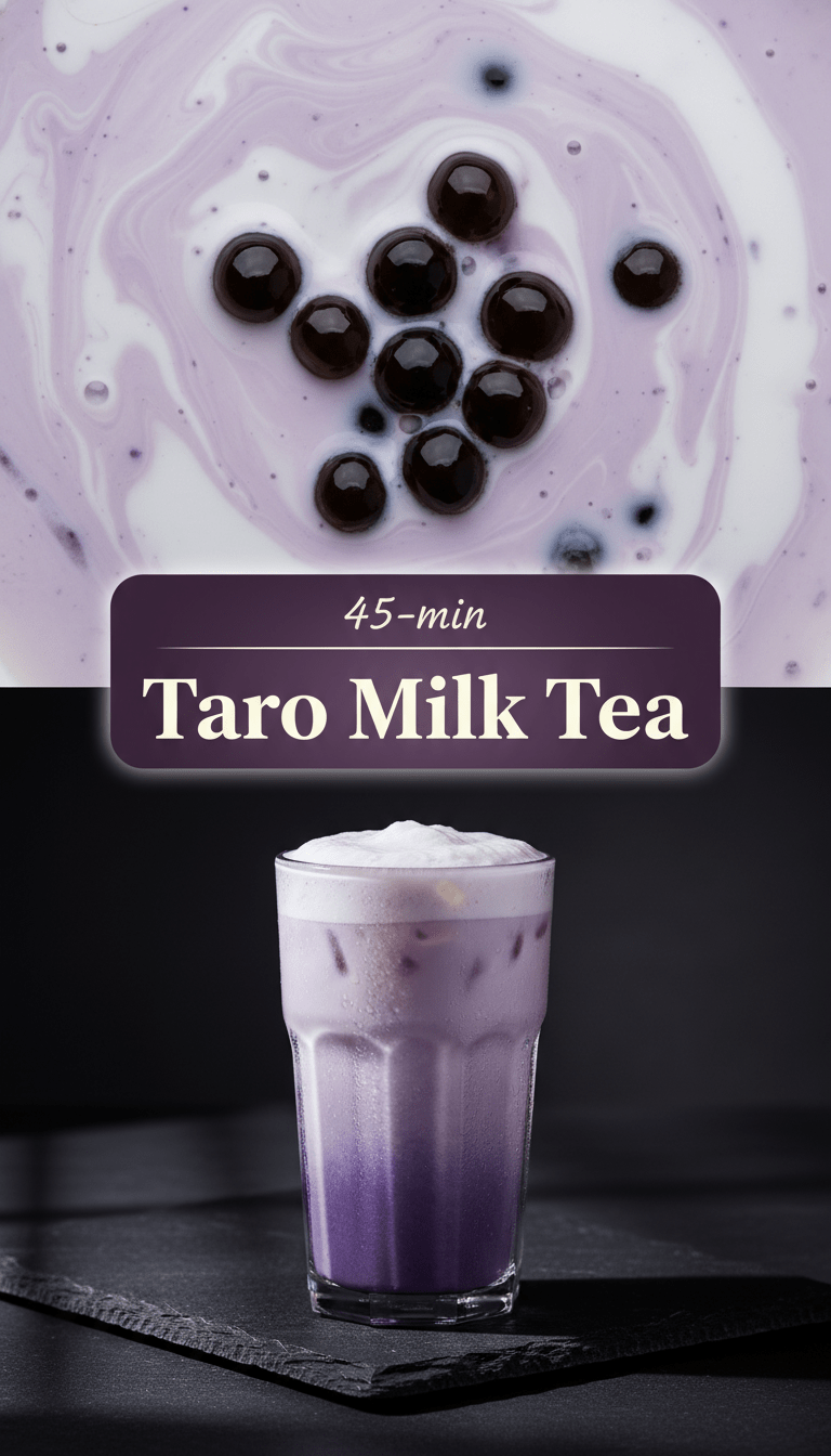 Taro Milk Tea Recipe