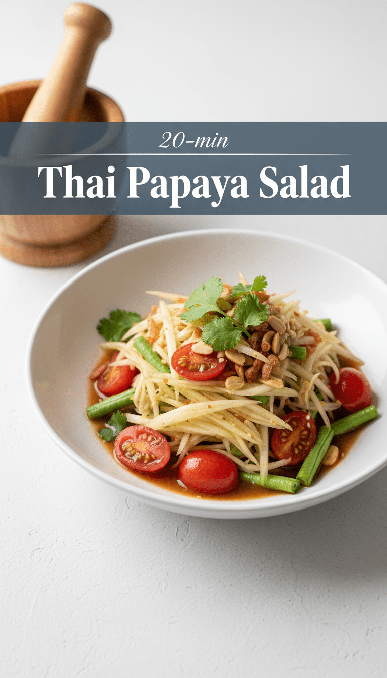 Thai Papaya Salad Recipe