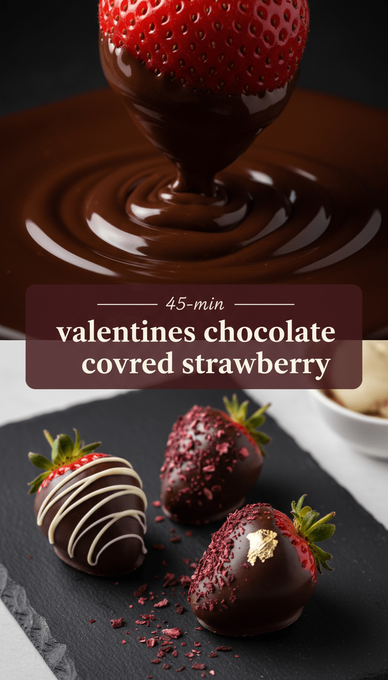Chocolate Covered Strawberry Recipe