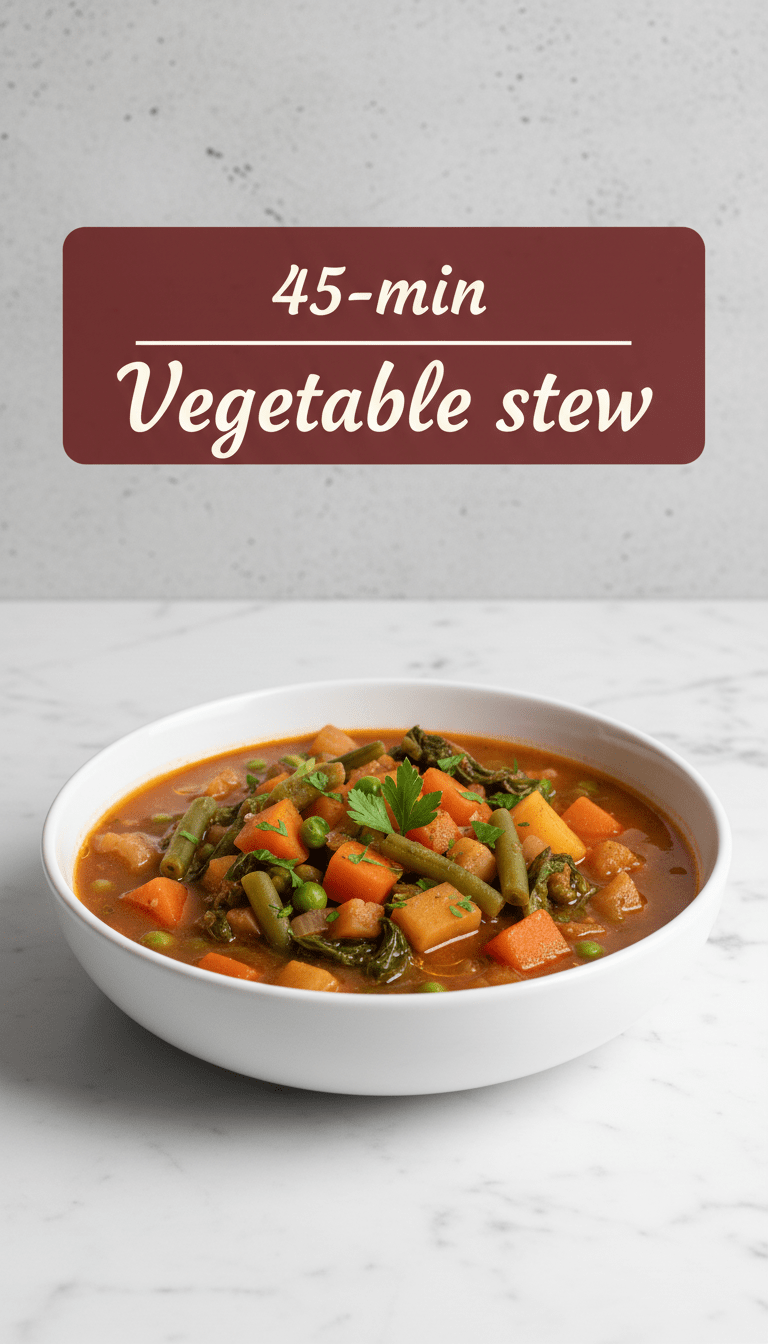 Vegetable Stew Recipe
