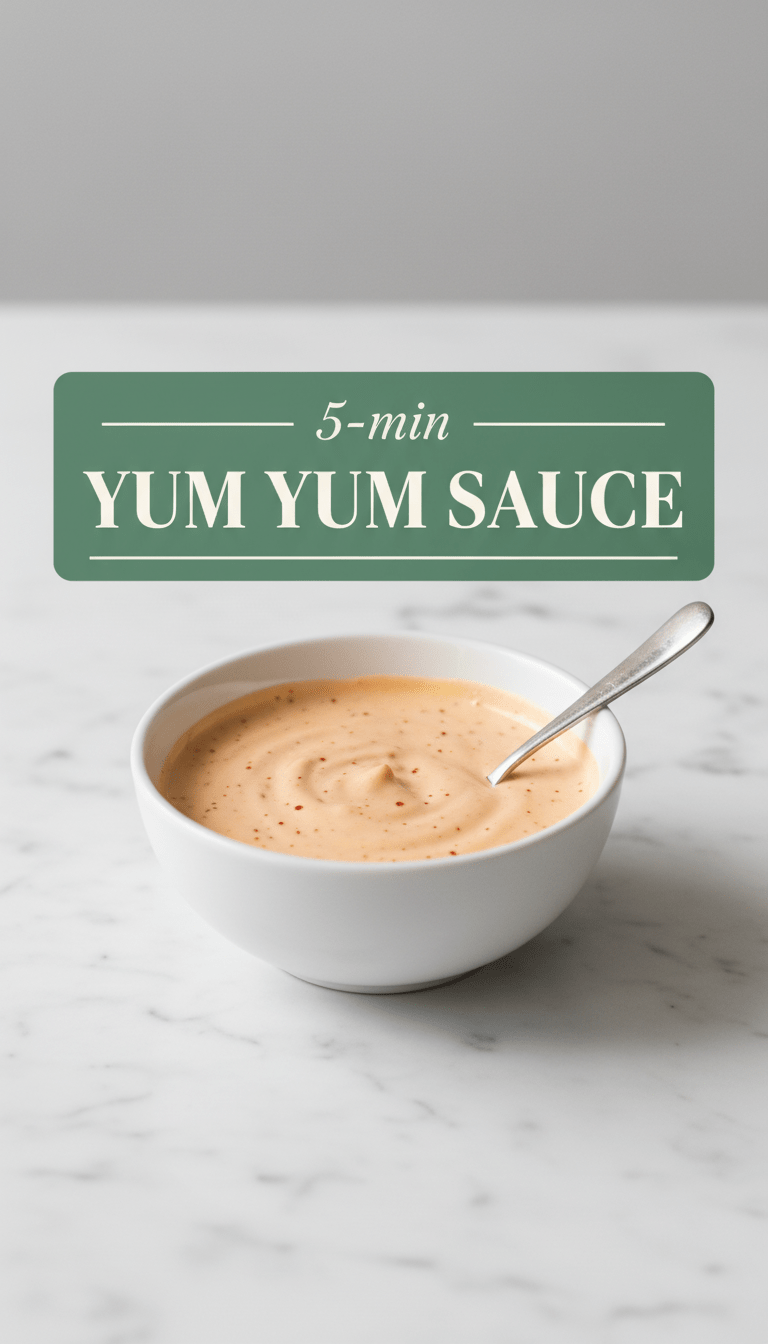 Yum Yum Sauce Recipe