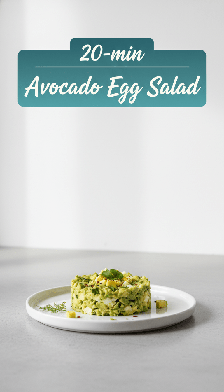 Avocado Egg Salad Recipe