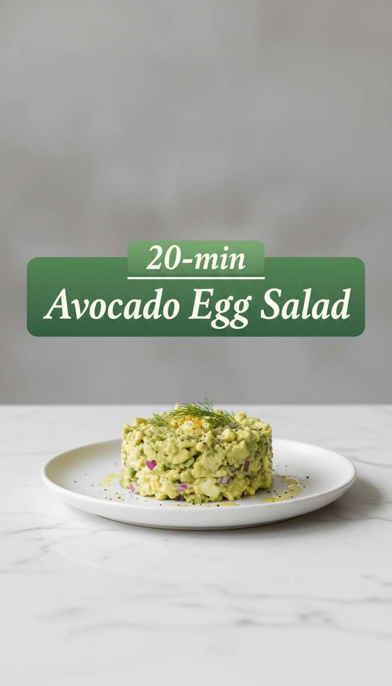 Avocado Egg Salad Recipe