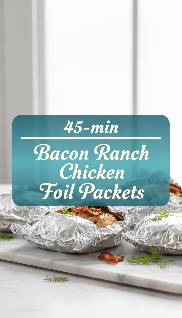 Ranch Chicken Foil Packets Recipe