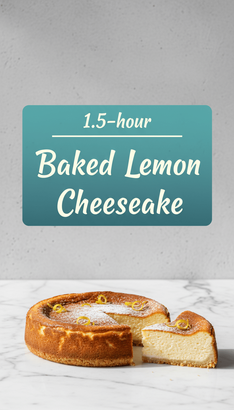 Lemon Cheesecake Recipe