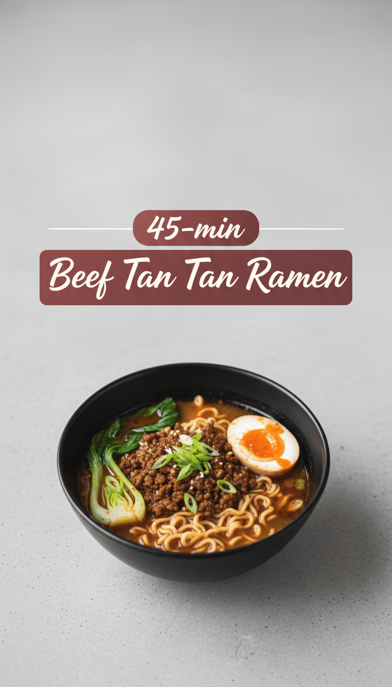 Beef Tan Ramen Recipe