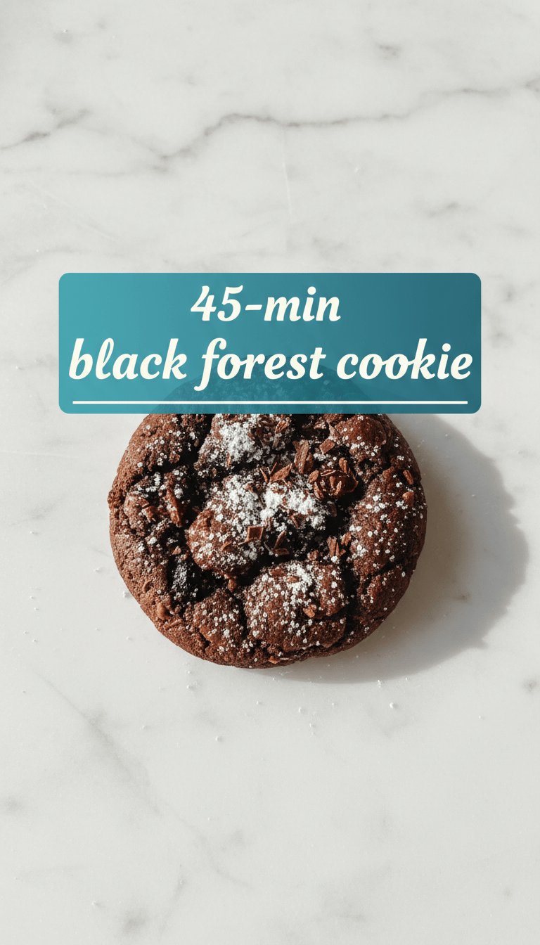 Black Forest Cookie Recipe