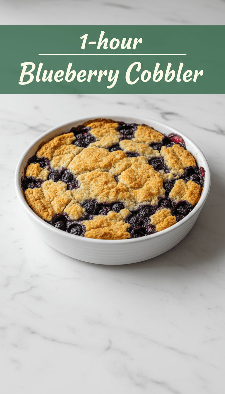 Blueberry Cobbler Recipe