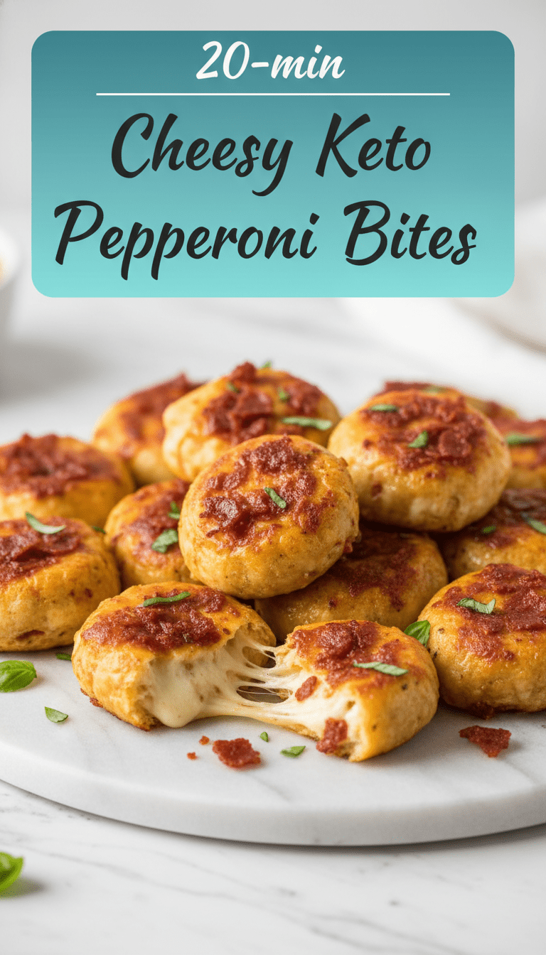 Keto Pepperoni Bite Recipe