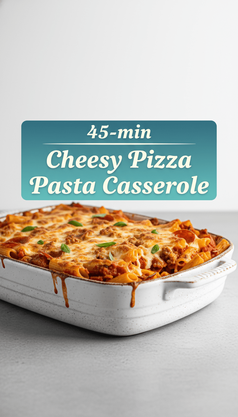 Pizza Pasta Casserole Recipe