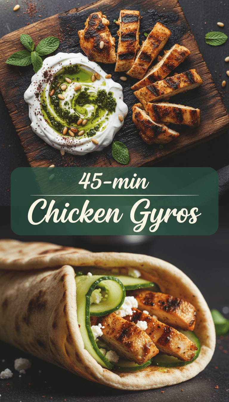 Chicken Gyros Recipe