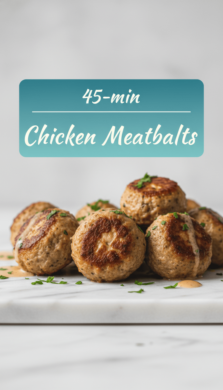 Chicken Meatballs Recipe