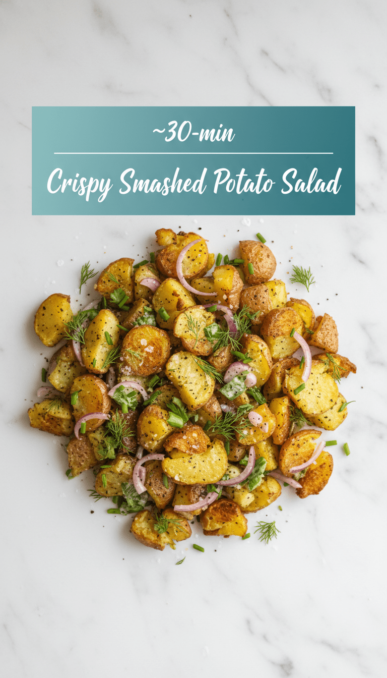 Smashed Potato Salad Recipe